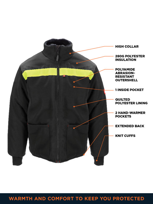 Shield Freezer Jacket (8010) | Avaska | RefrigiWear