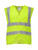 Lime-Break Away Mesh Safety Vest front view