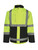 Lime/Black - HiVis 3-in-1 Rainwear Jacket front view