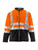 Orange/Black-HiVis Insulated Softshell Jacket front view
