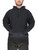 Black-Hoodie on a model