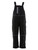Black-Women's Insulated Softshell Bib Overalls front view