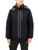 Black/Charcoal-Women's Pure-Soft Puffer Jacket on a model