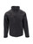 Black-Water-Repellent Softshell Jacket front view