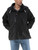 Black-Lightweight Rainwear Jacket on a model