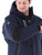 Navy-54 Gold Hooded Utility Jacket performance flex feature