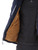 Navy-54 Gold Hooded Utility Jacket inner linning feature