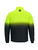 Lime/Navy-Enhanced Visibility Quilted Jacket back view
