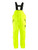 Lime-Hivis Iron-Tuff® Bib Overalls front view