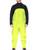Lime-Hivis Iron-Tuff® Bib Overalls on a model