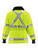 Lime/Silver-HiVis IronTuff® Jackoat™ with Reflective Tape back view