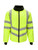 Lime - HiVis Diamond Quilted Jacket front view