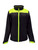 Women's Two-Tone HiVis Insulated Softshell Jacket - Lime/Black front view