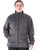 Gray Women's Sweater Jacket on a model