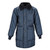 Navy Long Freezer Coat F185J