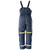 Reflective Freezer Bib-Pant back view