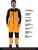 Monos de trabajo ligeros Orange HiVis: características