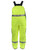 Lime HiVis Iron-Tuff® Enhanced Visibility Bib Overalls - Back
