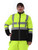 Model wearing the Women's HiVis Insulated Softshell Jacket