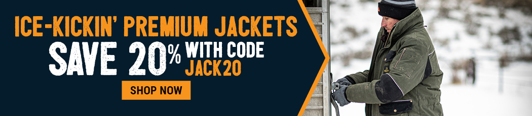 Ice-Kicken premium jackets. Save 20% with code JACK20. Shop now