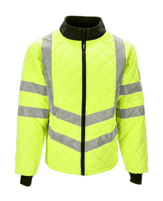 HiVis Diamond Quilted Jacket