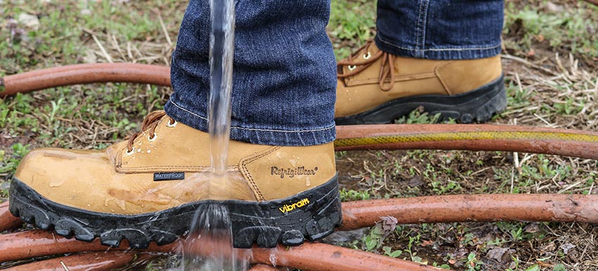 Getting work boot that fits just right is a little bit science and a little bit art. First, take accurate measurements of your foot. Then, try on a few styles of work boot to see which one fits your foot and meets your work requirements.