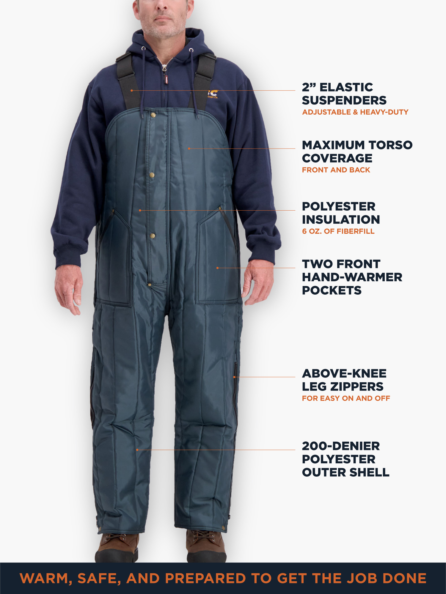 Econo-Tuff® High Bib Overalls - Value Gear