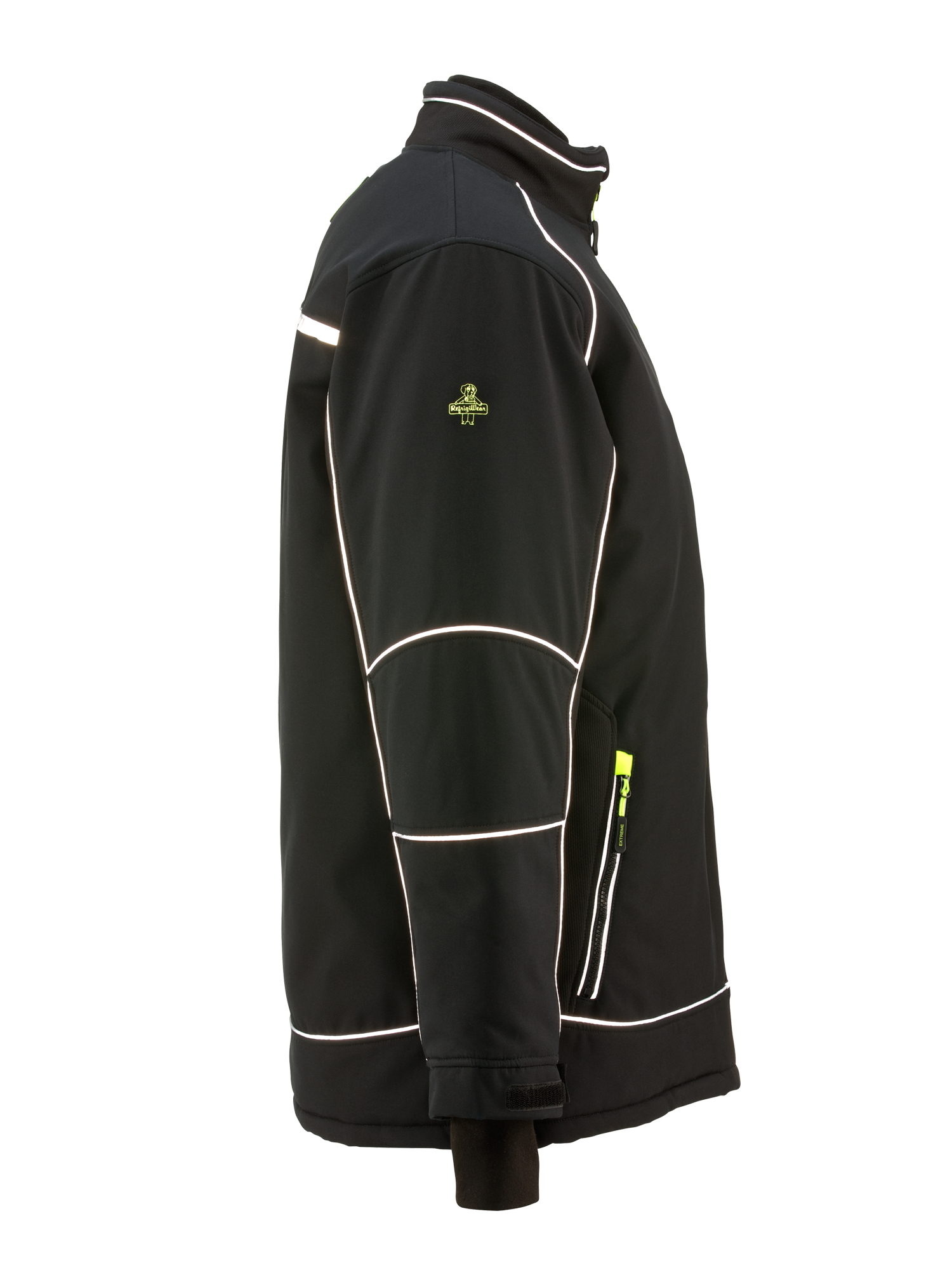 ◆typeservice◆ Striped Ruffled Strap Jacket Black OSTJ12BKF Sport-Tek Tricot Sleeve Stripe Track Jacket | Product