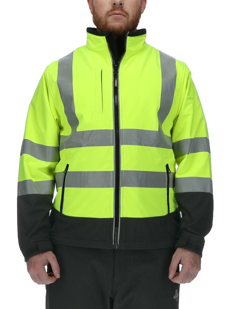 HiVis Softshell Jacket (9291) | Rated for 20°F | RefrigiWear