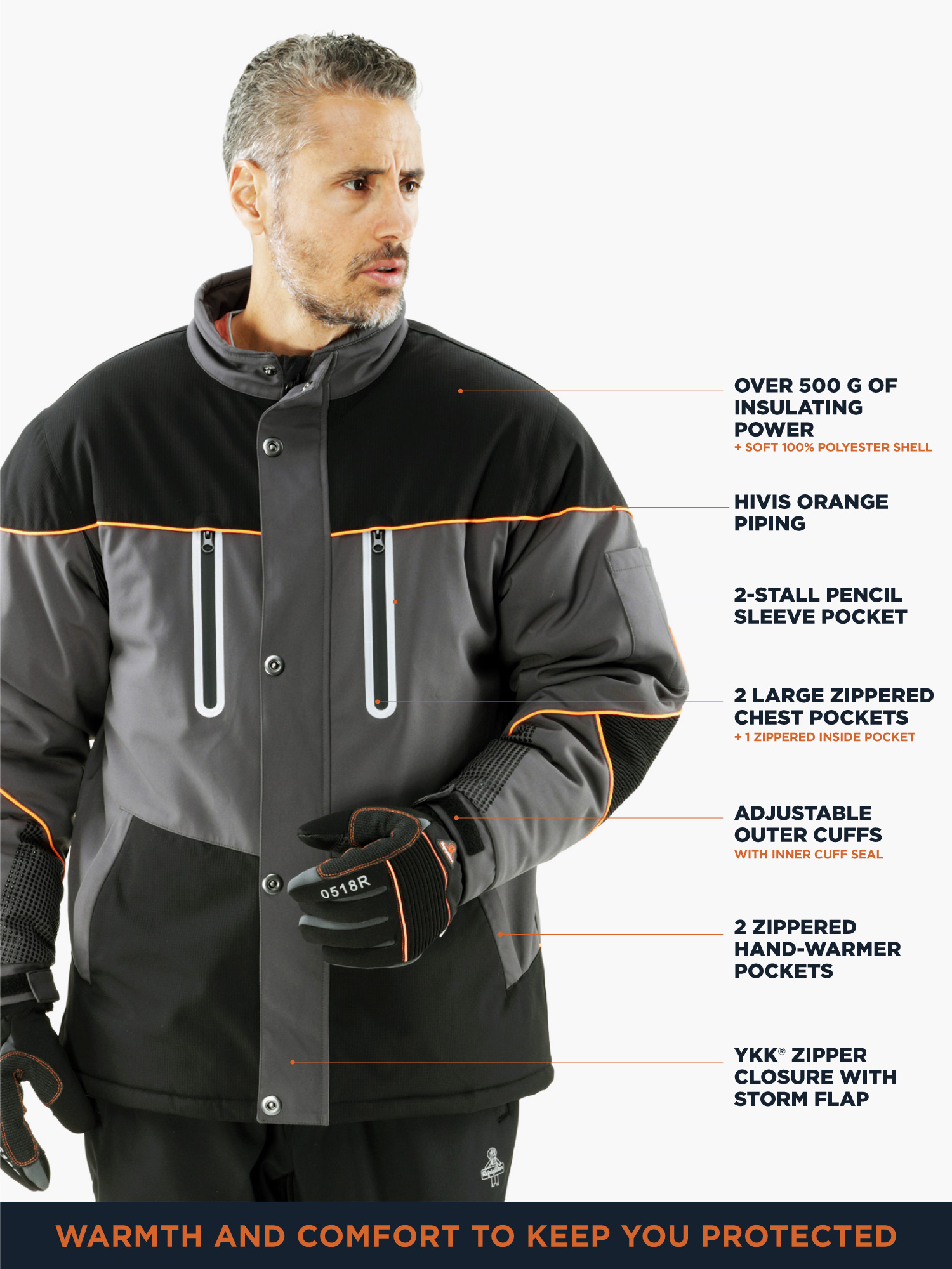 PolarForce® Jacket (8140) | Rated for -40°F | RefrigiWear