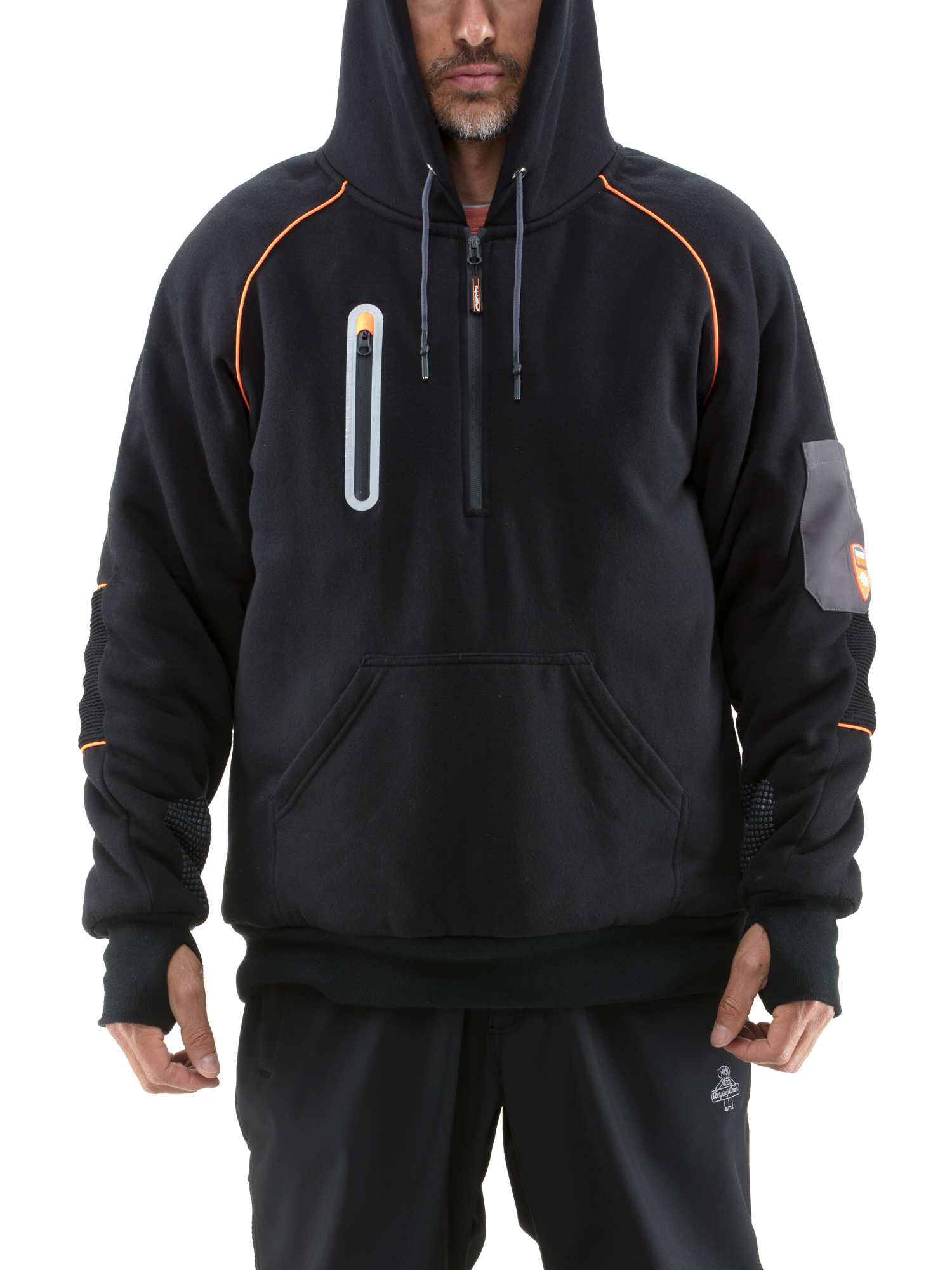 【送料&関税込】C.P. Company Bonded Polar Fleece Hooded Swea C.P. Company | Polar Fleece Lens Hoodie - Stone Grey