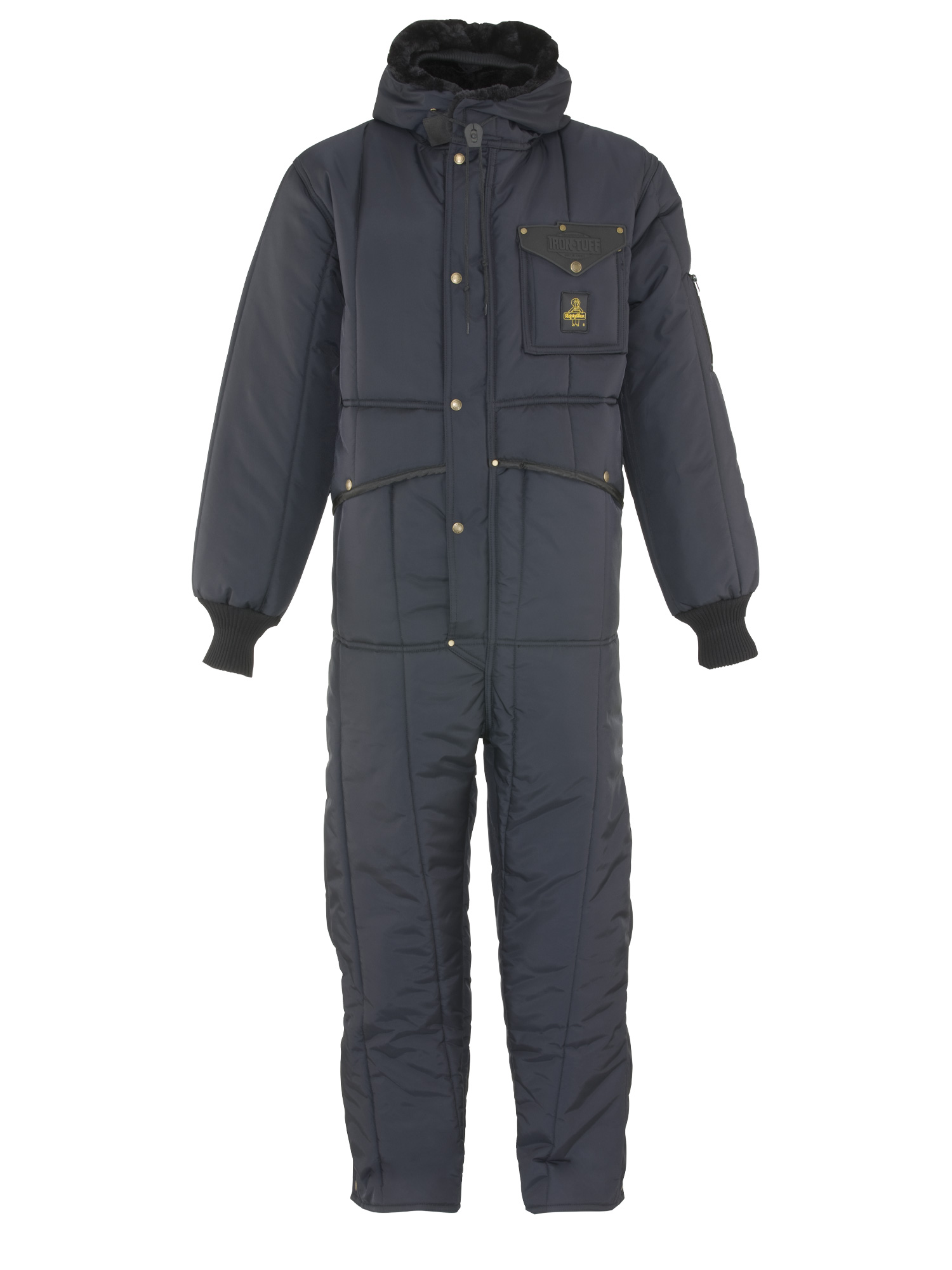 Refrigiwear Iron-Tuff Sage Coveralls with Hood 0381RSAGLAR - Large