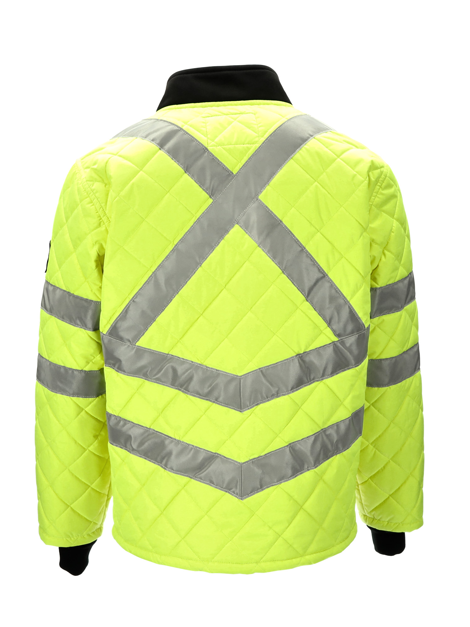 HiVis Diamond Quilted Jacket - Visibility Gear