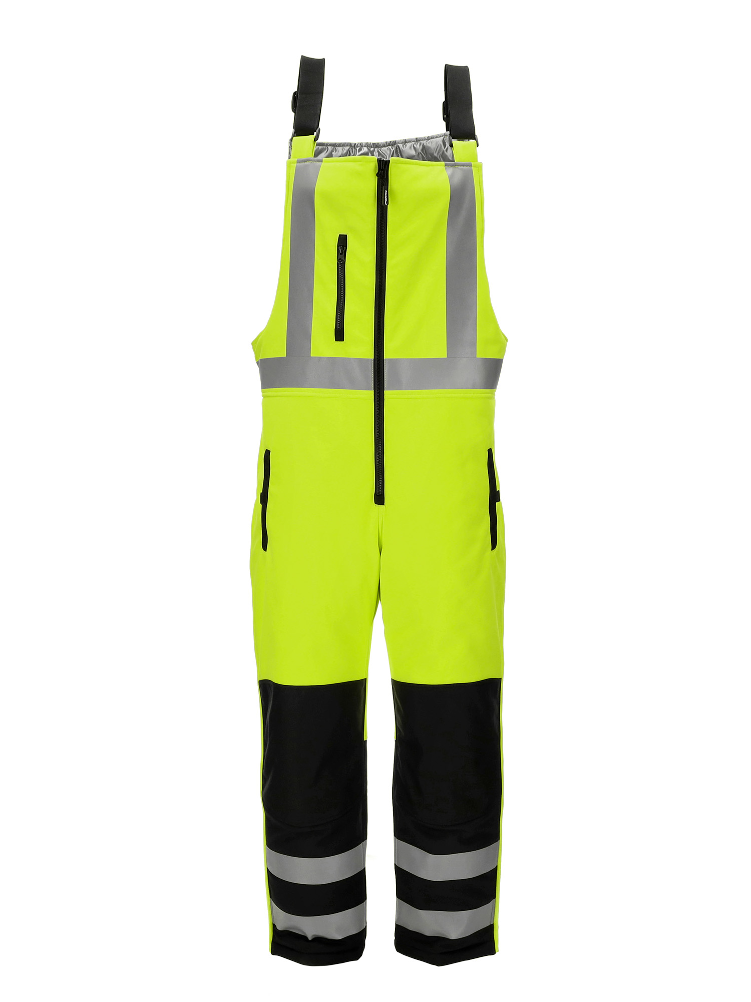 HiVis Insulated Softshell High Bib Overalls