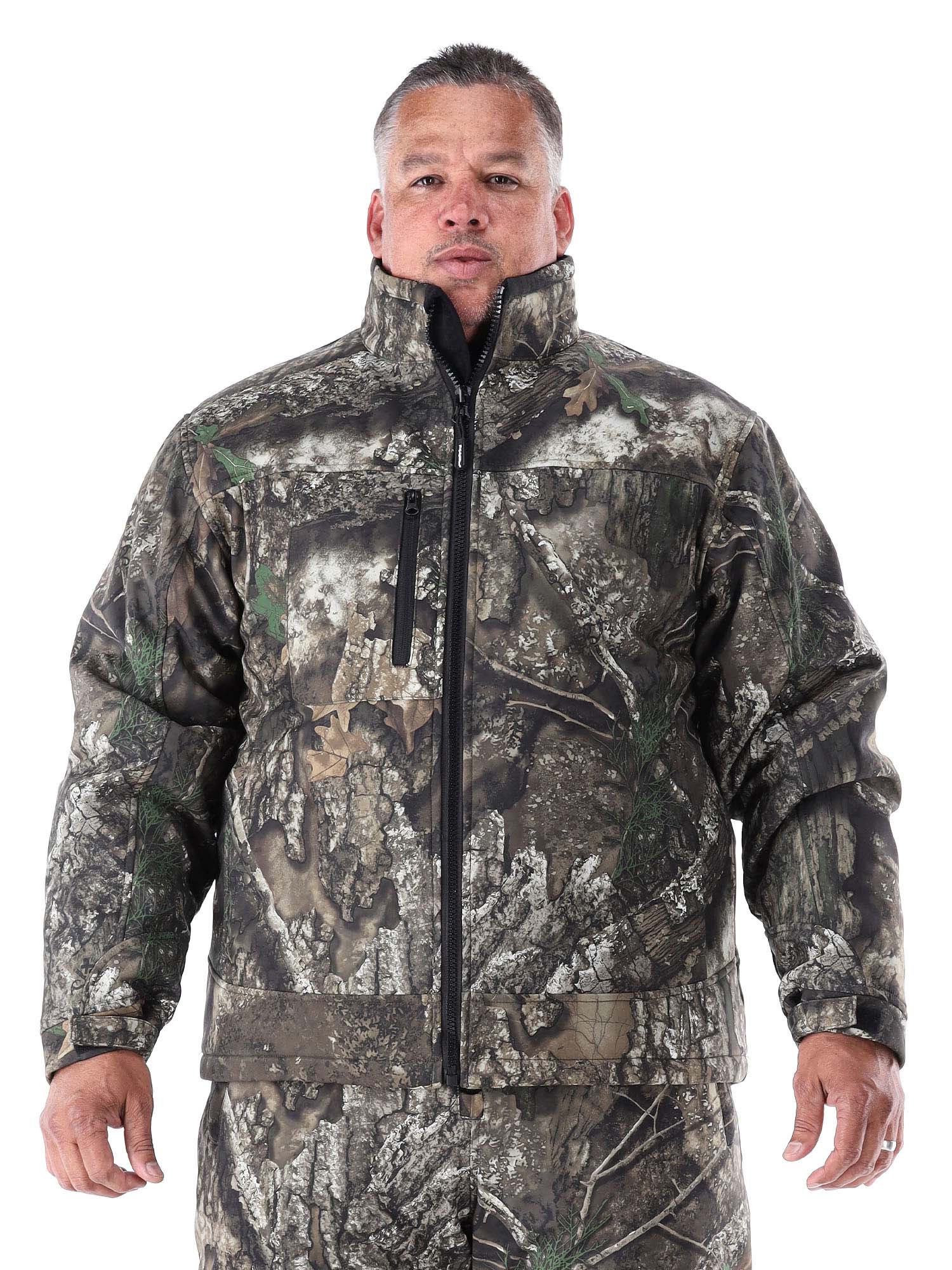 Realtree® APX Camo Insulated Softshell Jacket (8102) Rated for
