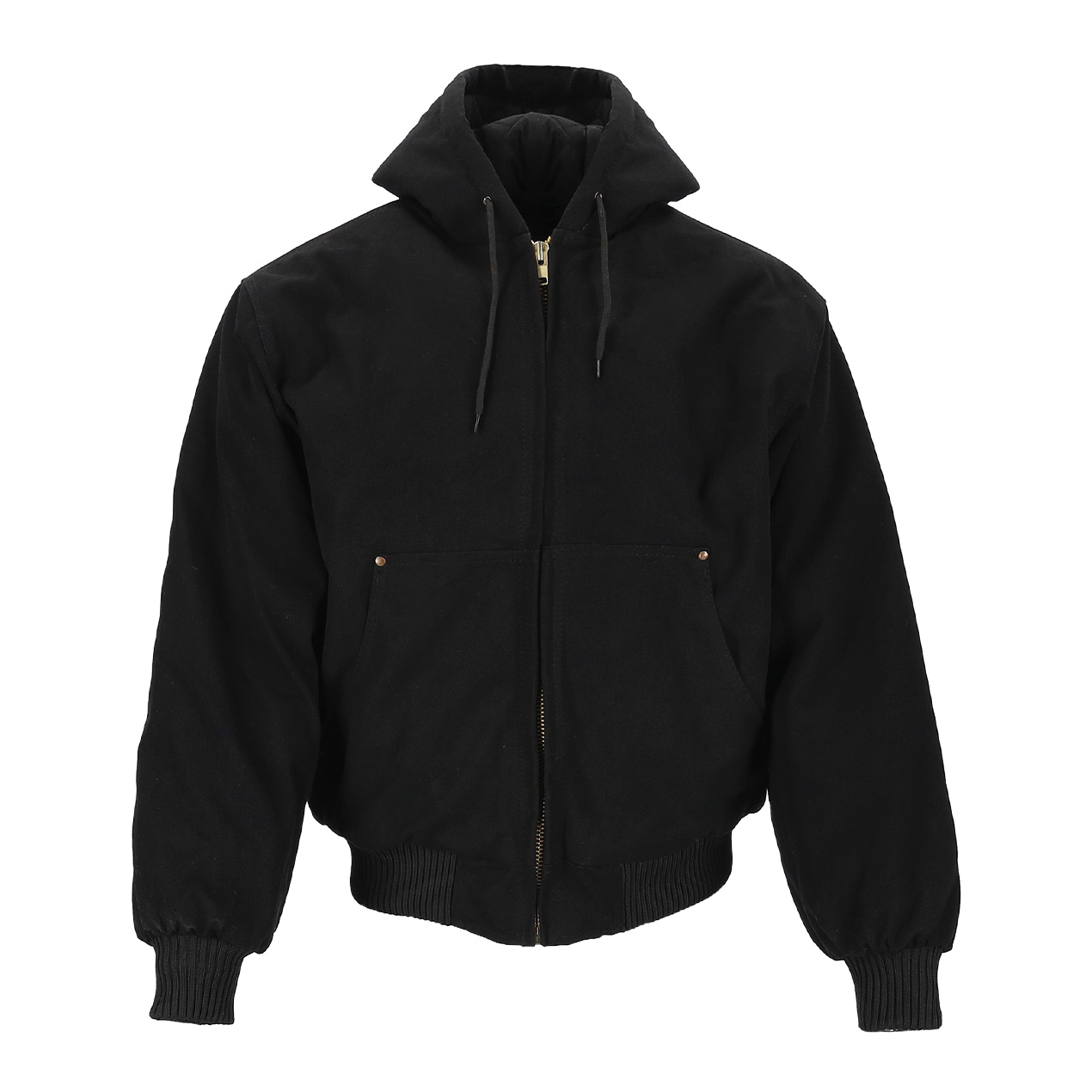 Hooded Canvas Jacket (8565) | Samco