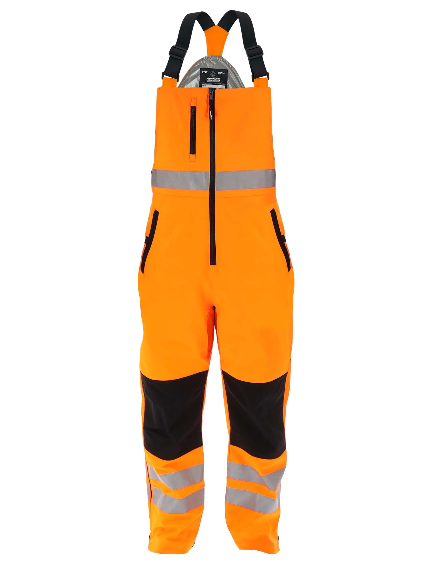 Lightweight HiVis Work Overalls (7192) | Rated for 20°F | RefrigiWear