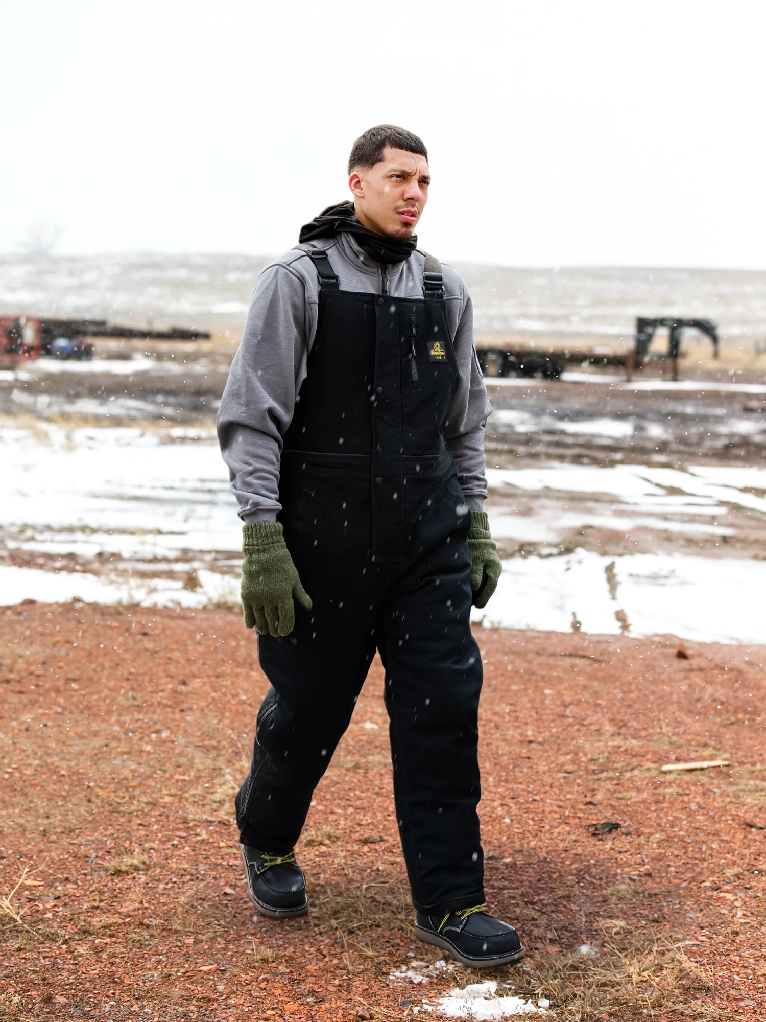 Insulated Winter Bib Overalls | Cold Weather Work Bibs for 