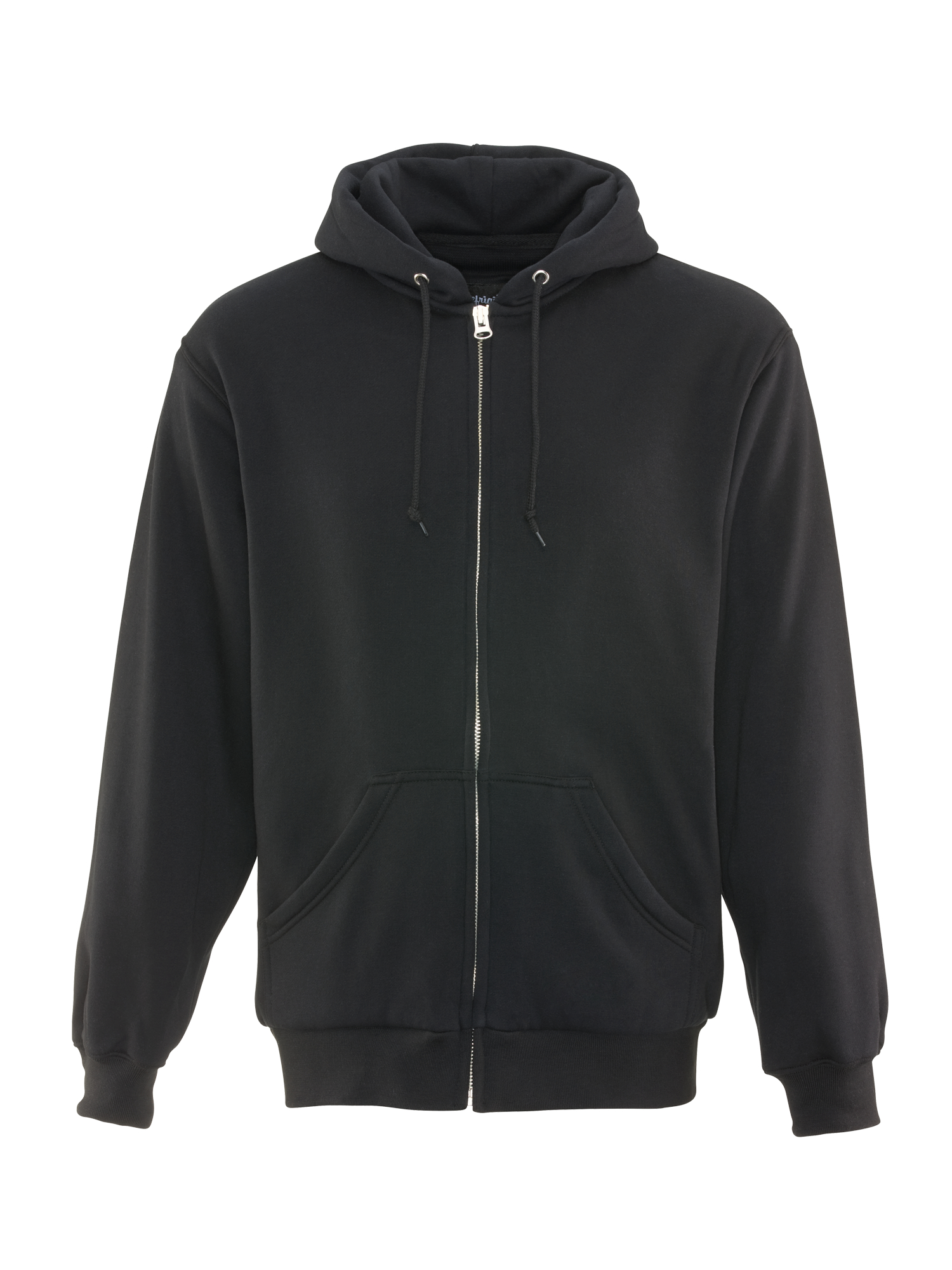 RefrigiWear Thermal Lined Sweatshirt | Black | Fit: Big & Tall | Ragg Wool/Fabric/Fleece | S