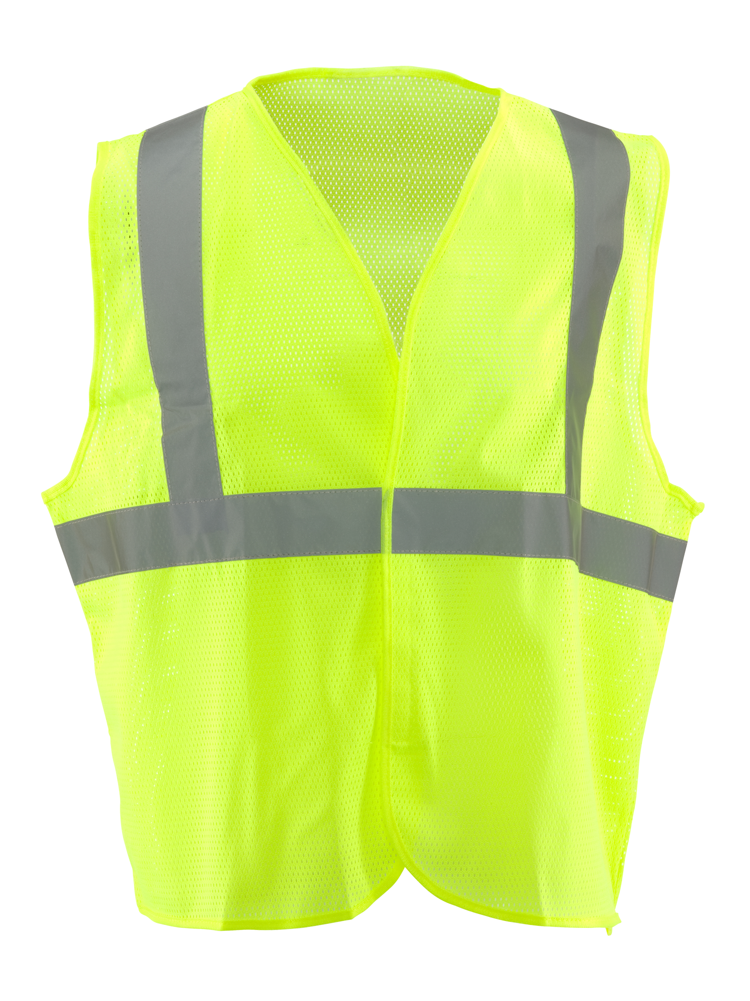 RefrigiWear Mesh Safety Vest | Lime | Fit: Big & Tall | Ragg Wool/Fabric | M