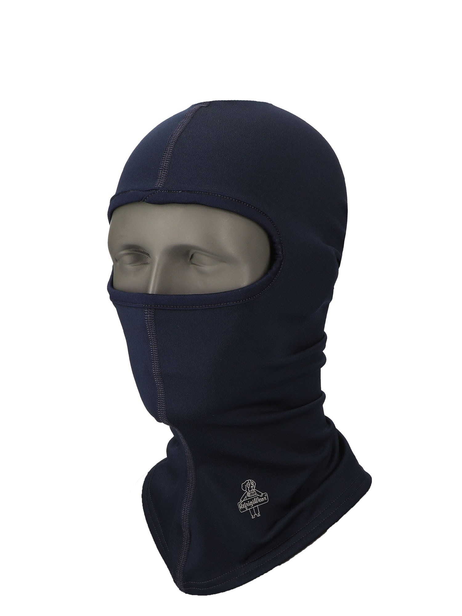 RefrigiWear Flex-Wear Open Hole Mask | Lightweight | Navy | Ragg Wool/Polyester/Brushed | One-Size
