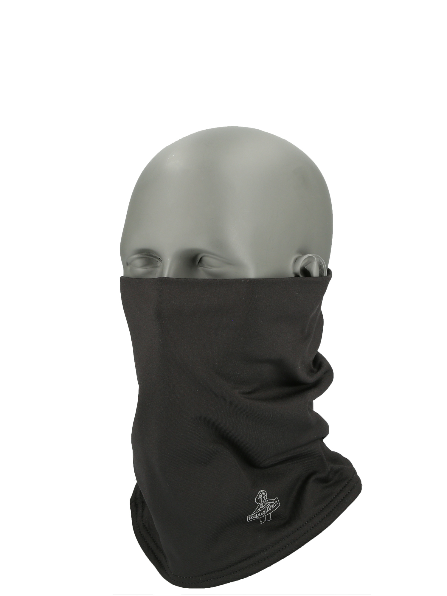 RefrigiWear Flex-Wear Gaiter | Lightweight | Black | Ragg Wool/Polyester/Fabric | One-Size