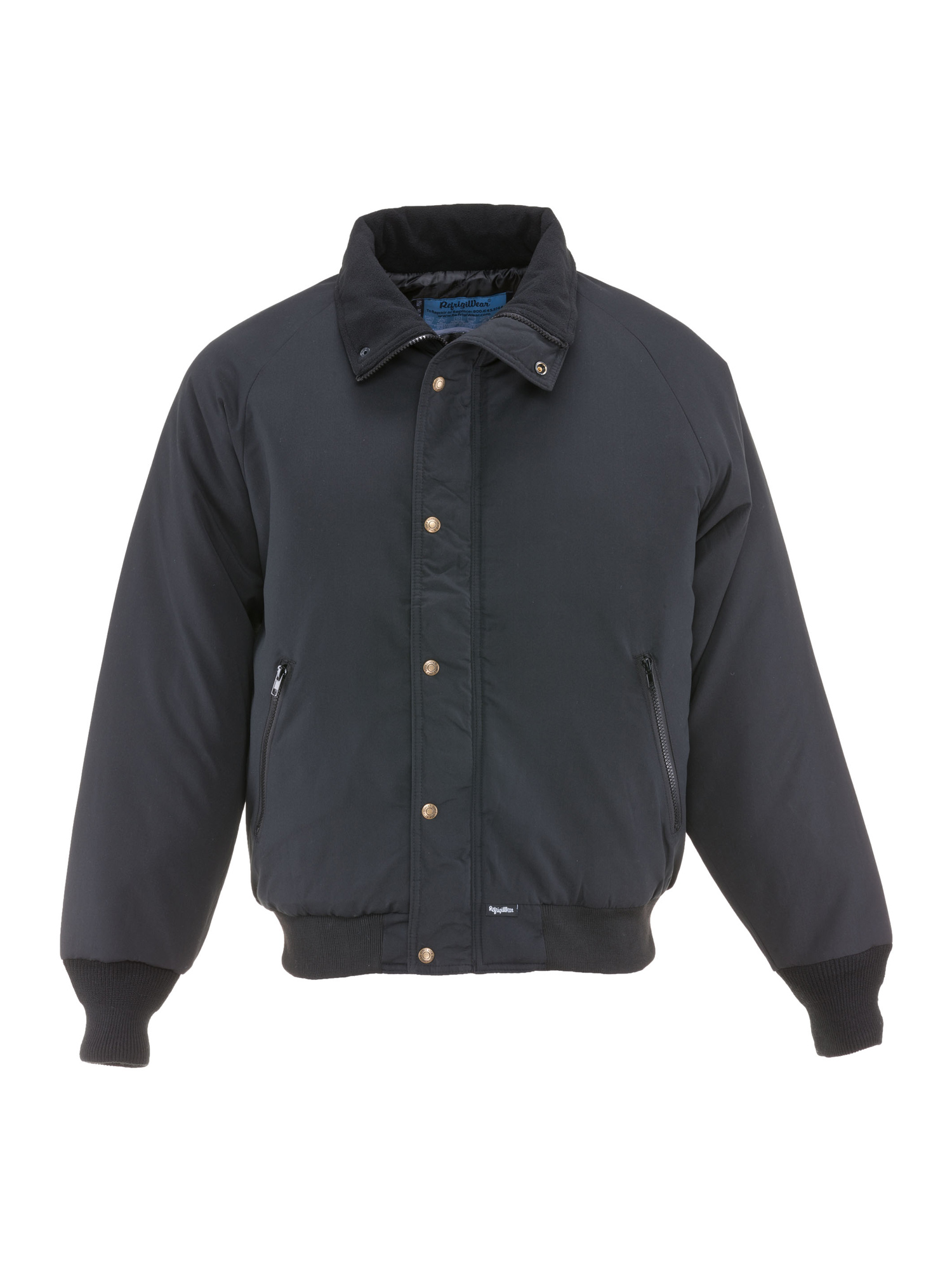 RefrigiWear ChillBreaker™ Jacket | Lightweight | Black | Fit: Big & Tall | 100% Polyester | S