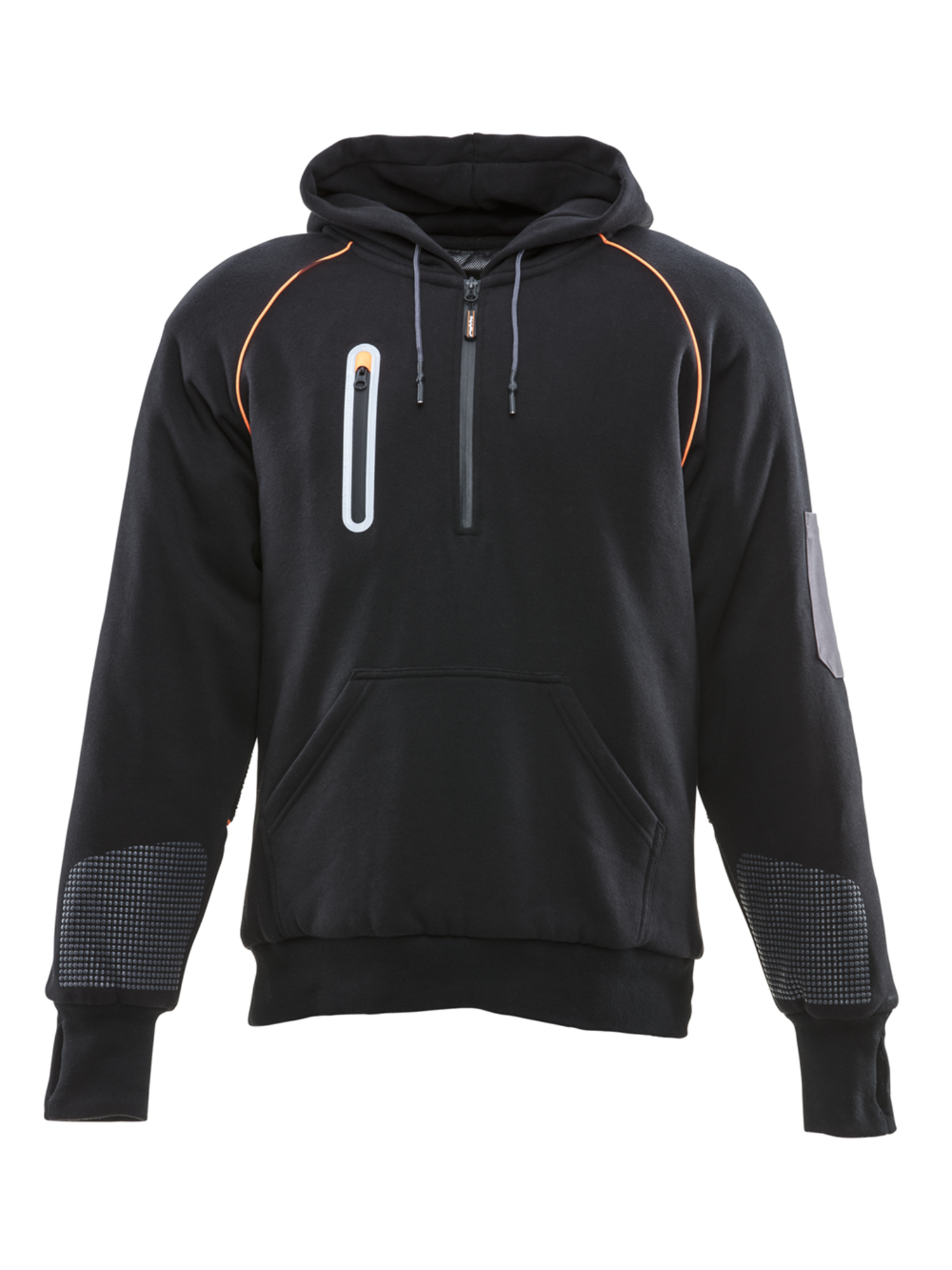 RefrigiWear PolarForce® Sweatshirt | Black | Fit: Big & Tall | Ragg Wool/Polyester/Fleece | M