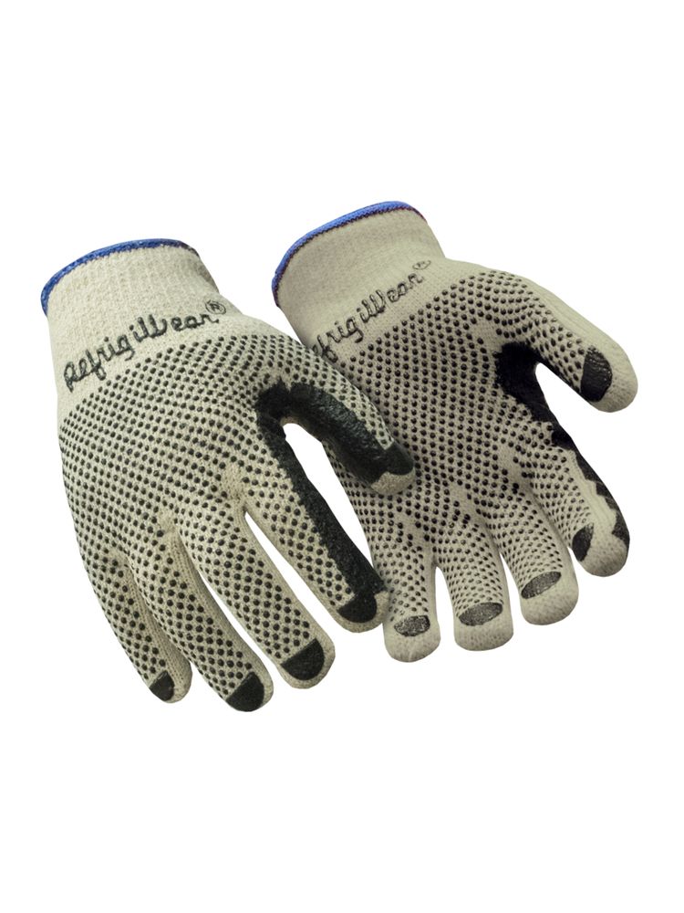 RefrigiWear Midweight Dot Grip Glove | Natural | Ragg Wool/Cotton/Acrylic | L
