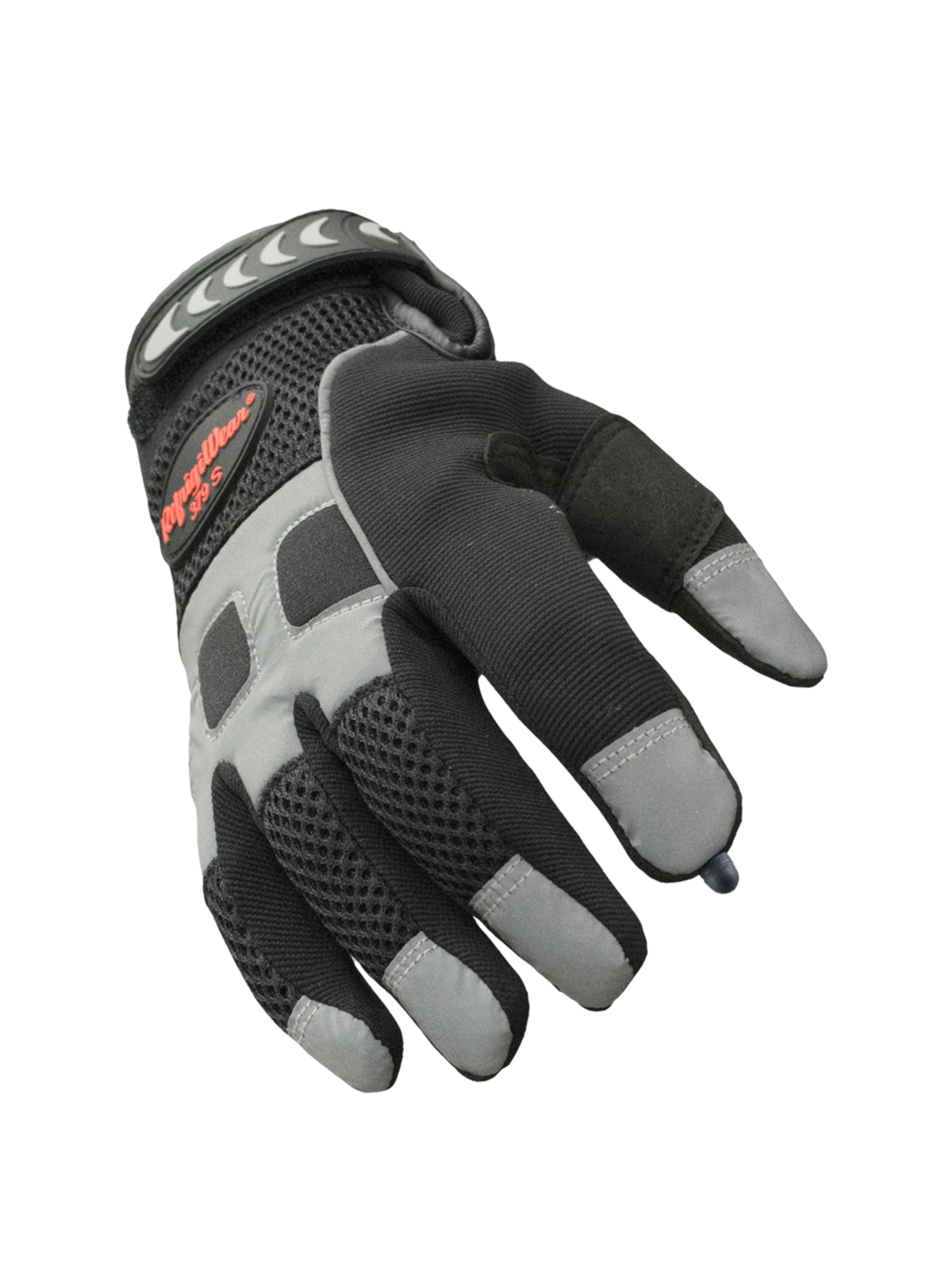 RefrigiWear Insulated HiVis Super Grip Glove with Key-Rite Nib Black L