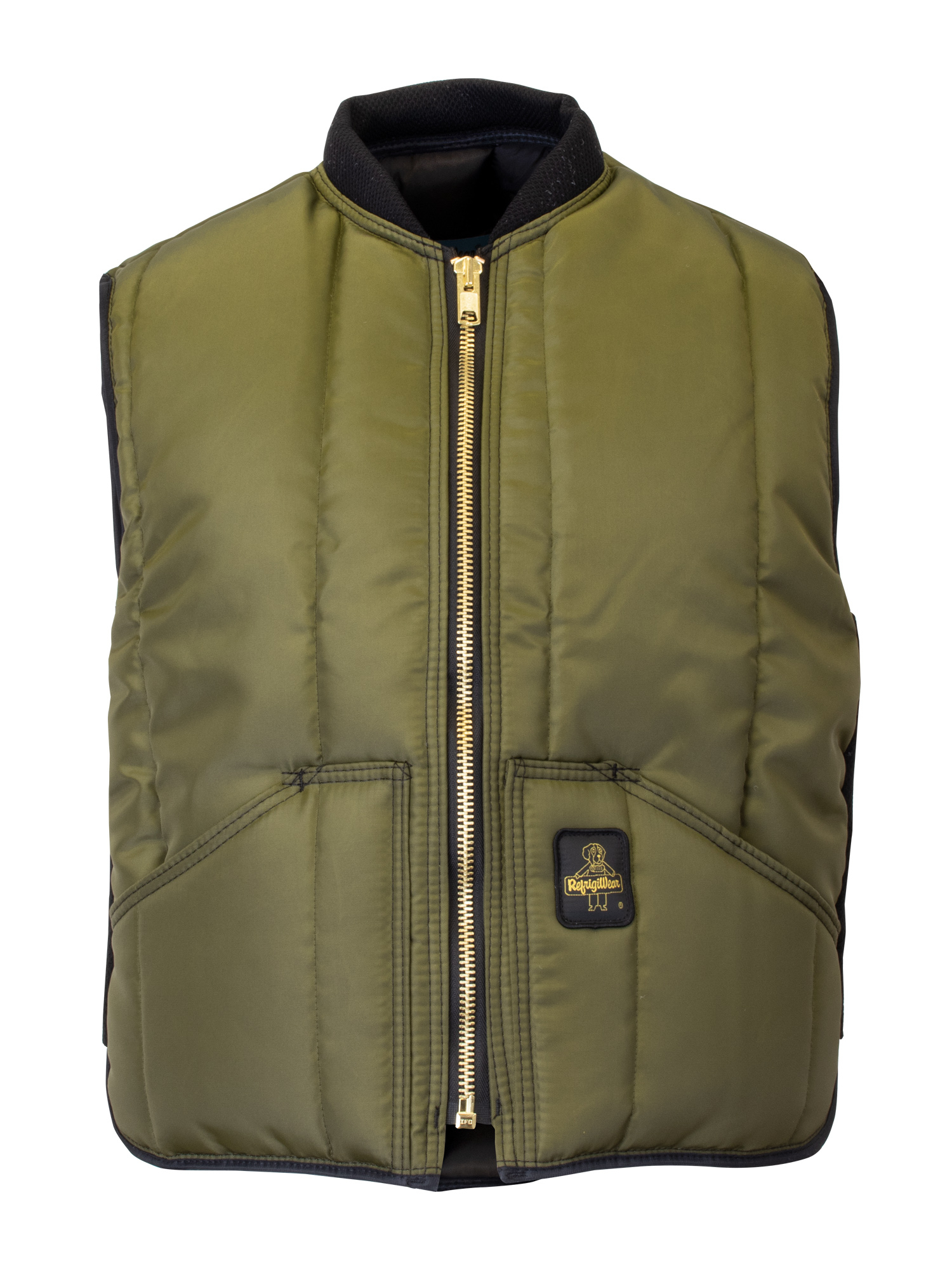 RefrigiWear Iron-Tuff® Vest | Sage | Fit: Big & Tall | Ragg Wool/Polyester/Nylon | 2XL