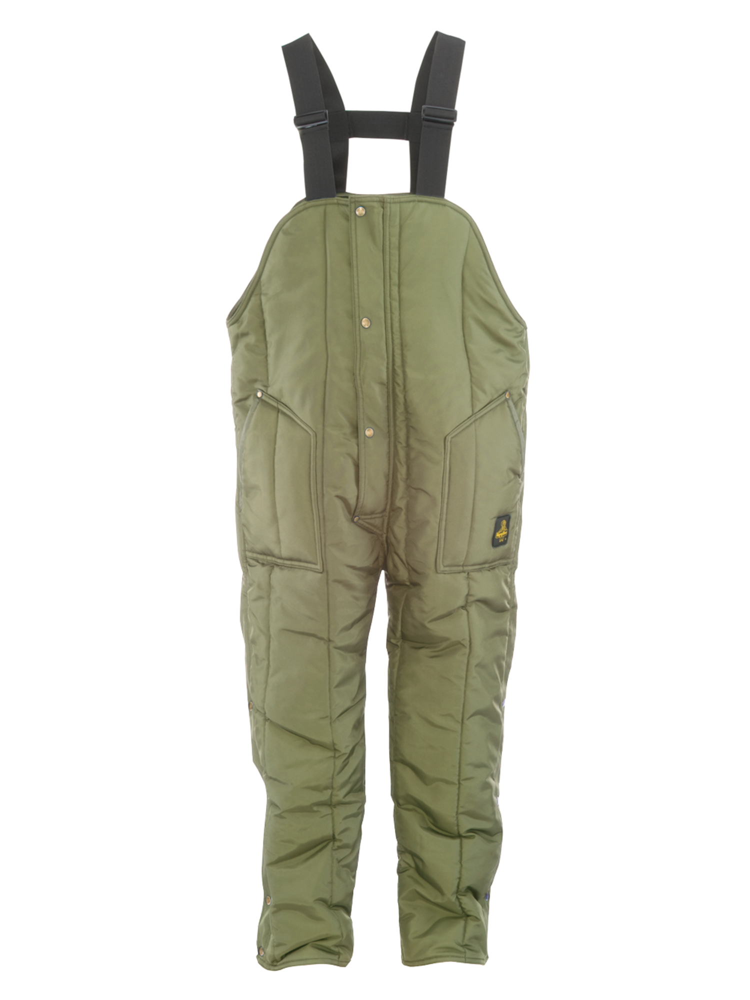RefrigiWear Iron-Tuff Bib Overalls Sage Fit: Big & Tall S