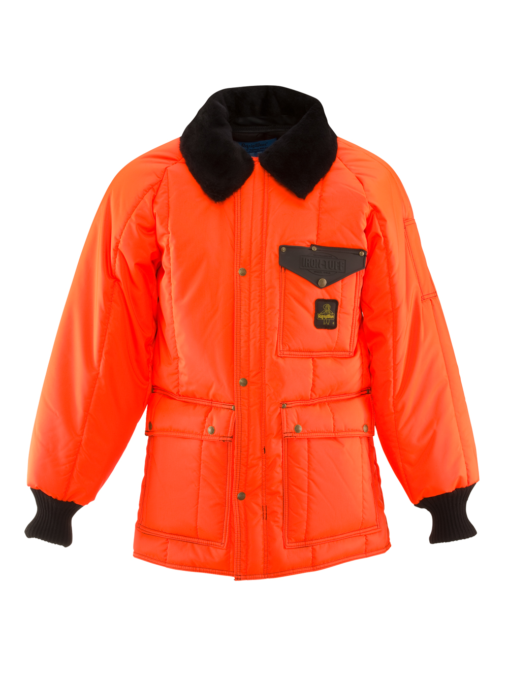 RefrigiWear HiVis Iron-Tuff Siberian Orange Fit: Big & Tall XL
