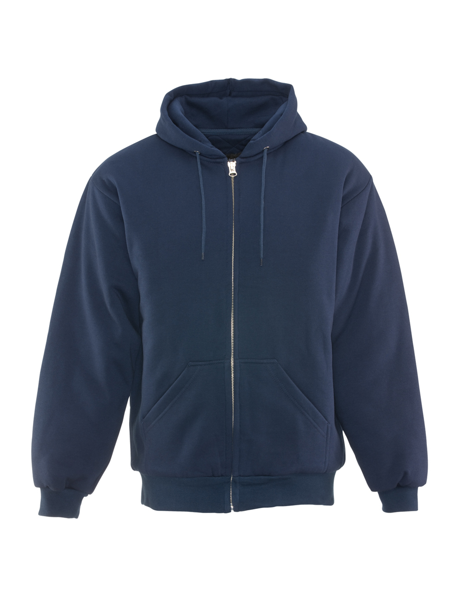 RefrigiWear Insulated Quilted Sweatshirt Navy Fit: Big & Tall S